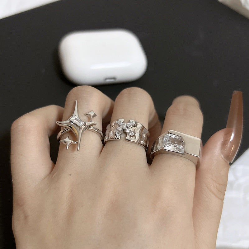 Modern Zircon Rings