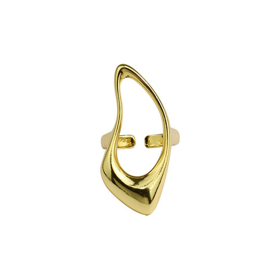 Irregular Hollow Geometric Ring