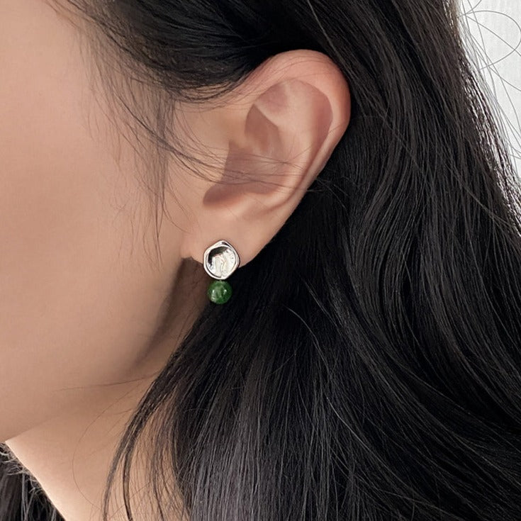 New Chinese Style Green Earrings