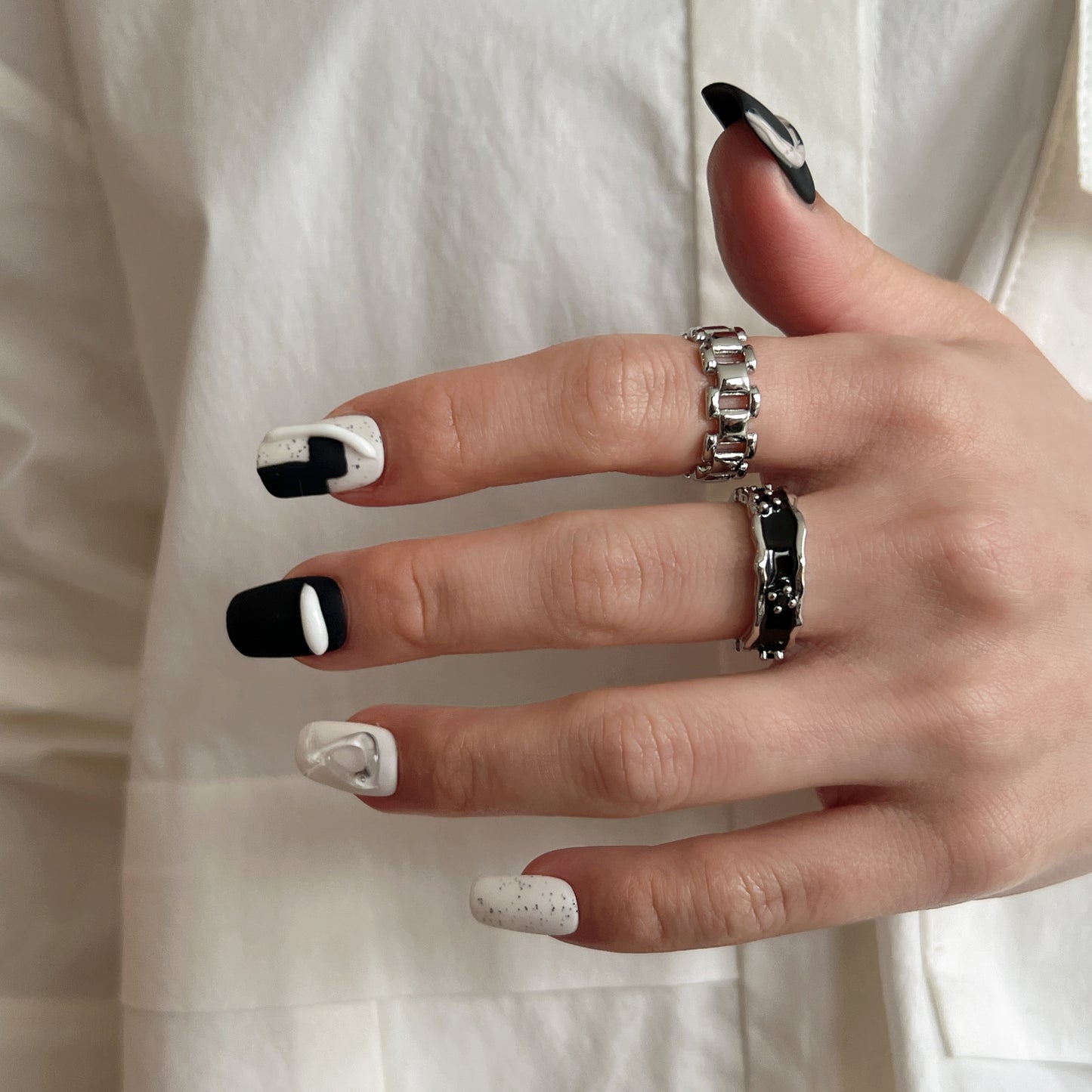 Bold Black Ring