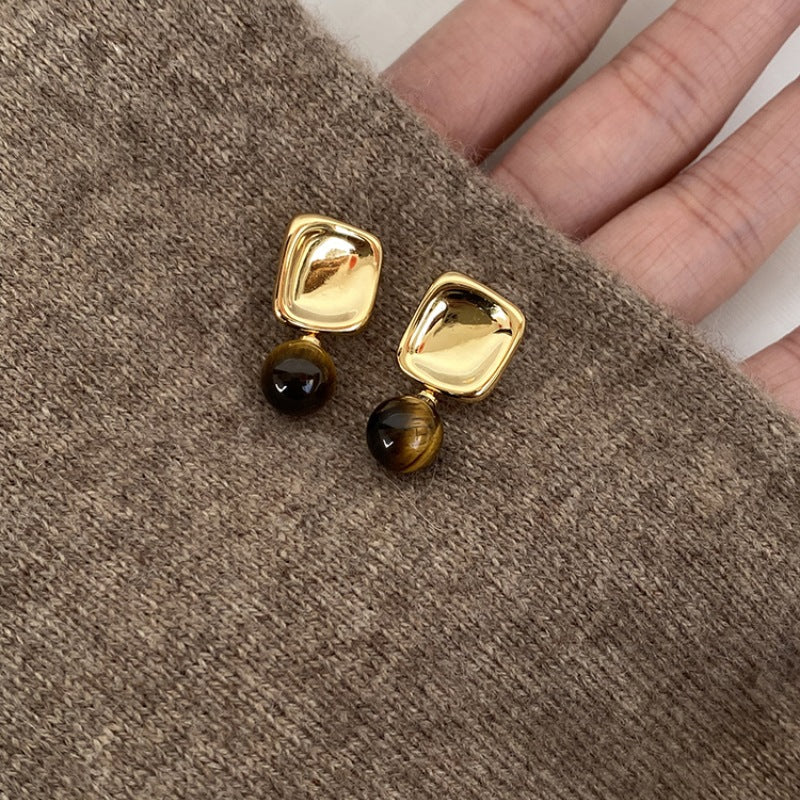 Caramel Stone Earrings
