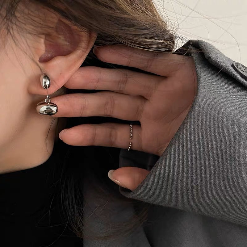 Dual Ovals Earrings