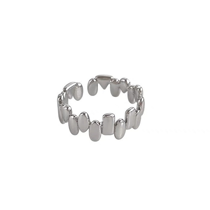 Irregular Geometric Open Ring