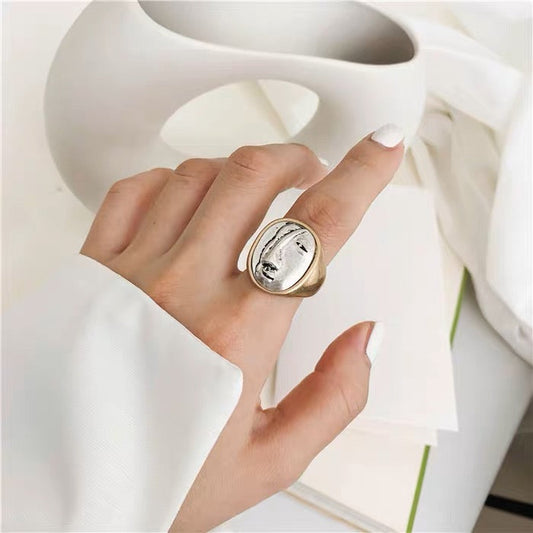 Artistic Face Ring